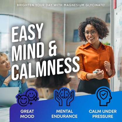 Magnesium Glycinate 500MG - Magnesium for Sleep - High Absorption Chelated Magnesiu JOYLI NutritionBuy Supplements Australia