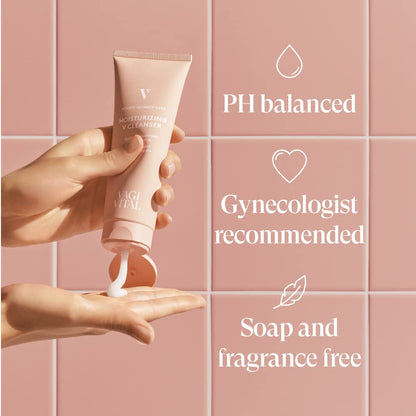 VagiVital V-Cleanser Moisturizing Daily Feminine Wash for Intimate Area, Soap-Free, Fragrance Free VagiVitalBuy Supplements Australia