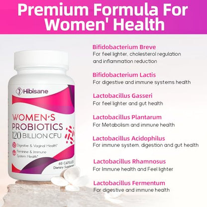 120 Billion CFU Probiotic - Menopause Support Probiotics for Women, 13-in-1 Natural NegimaBuy Supplements Australia