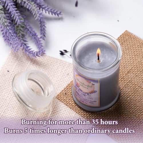 Wonderfulnature Lavender de Provence Pure Essential Oil Scented Candle, Aromatherapy WONDERFUL NATUREBuy Supplements Australia