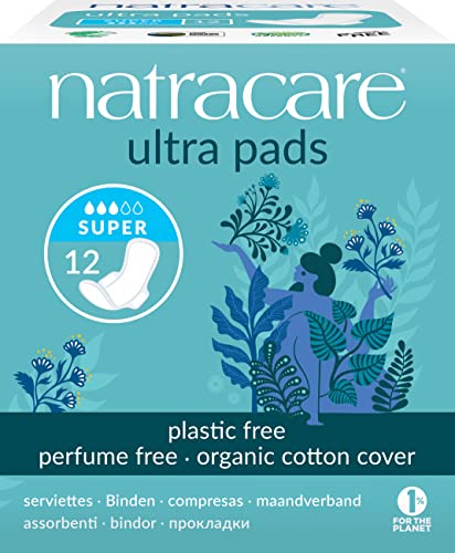 Natracare Pads Ultra Super Wings, 12 ct NATRACAREBuy Supplements Australia