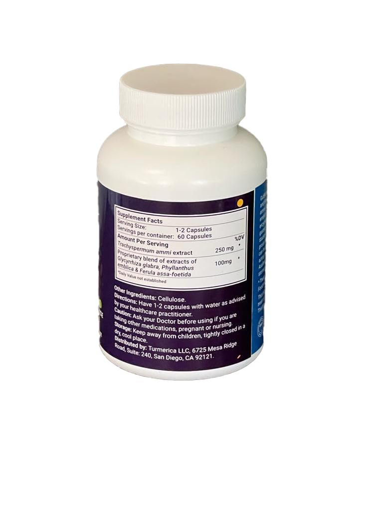 Metacure GutBiome – Liposomal Extracts of Ajwain, Licorice, Amla & Asafoetida – Advanced Digestive Support Formula – Vegan, Non‑GMO, Gluten‑Free – 60 Capsules MetacureBuy Supplements Australia