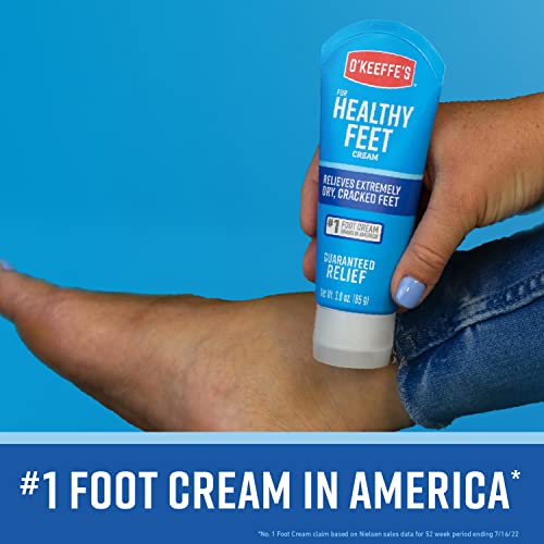O'Keeffe's for Healthy Feet Foot Cream, 3.0 Ounce Tube and O'Keeffe's for Healthy Feet O'Keeffe'sBuy Supplements Australia