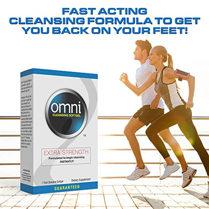 Wellgenix Omni Herbal Detox Cleanse Softgel: Fast Acting Body Detox, Quick Flush Toxin Removal WellgenixBuy Supplements Australia