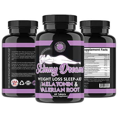 Angry Supplements Skinny Dreams, Night Time for Restful Sleep All-Natural Weight Loss Angry SupplementsBuy Supplements Australia