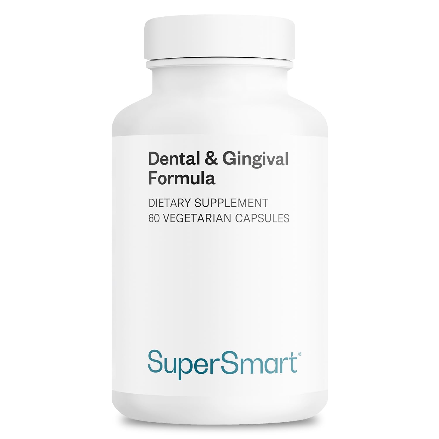 Supersmart - Dental & Gingival Formula (Patented) - Oral Care Supplement - with TEES-10 | Non-GMO & Vegan - 60 Vegetarian Capsules SupersmartBuy Supplements Australia