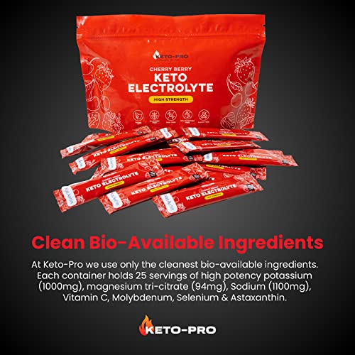 Keto-Pro Keto Electrolytes 80g | Electrolyte Powder Sachets for Extra Convenience Keto-Pro Fuelled by FATBuy Supplements Australia
