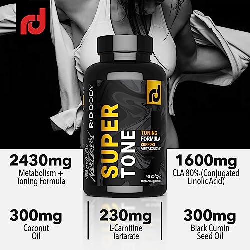 R+D Body Super Tone - Extreme CLA Supplement for Muscle Preservation, Enhanced Body R+D BodyBuy Supplements Australia