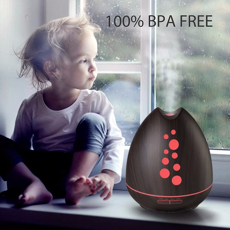 TGE Unique 400ML Essential Oil Diffuser for Essential Oils Bluetooth Music Speaker with Remote 7 Color LED GenericBuy Supplements Australia