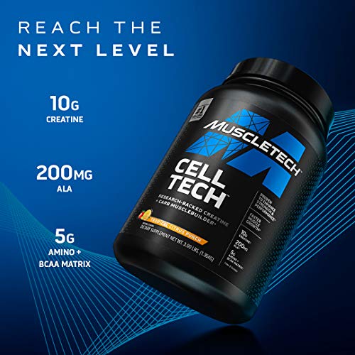 Creatine Monohydrate Powder MuscleTech Cell-Tech Creatine Powder Post Workout MuscleTechBuy Supplements Australia