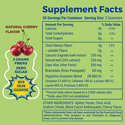 HEMPWAY Fiber Gummies for Digestive Colon Cleanse - Health & Daily Weight Support HEMPWAYBuy Supplements Australia