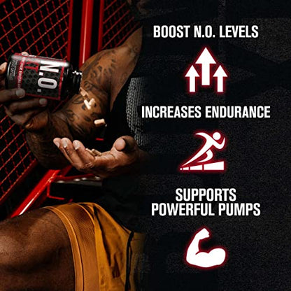 N.O. XT Nitric Oxide Supplement with Nitrosigine L Arginine & L Citrulline for Muscle Growth Jacked FactoryBuy Supplements Australia