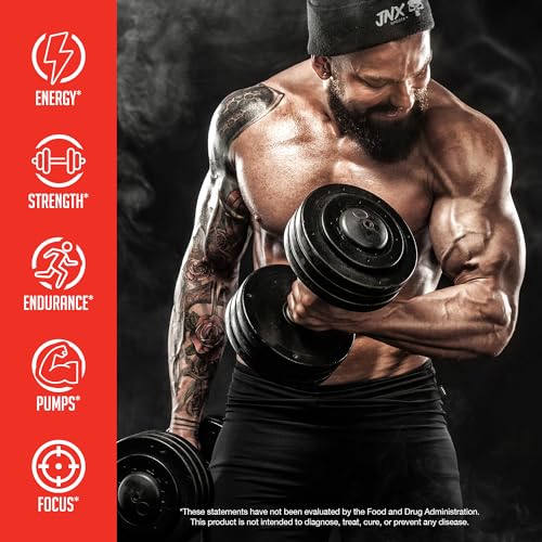 JNX SPORTS The Curse! Pre Workout Powder - Blue Raspberry 50 Servings | Preworkout JNX SPORTSBuy Supplements Australia