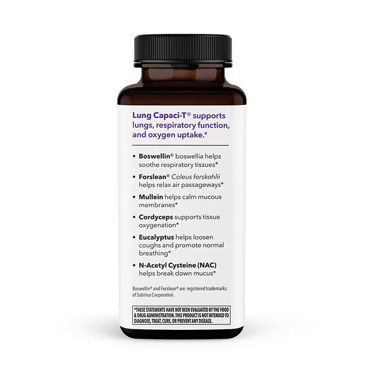 LifeSeasons - Lung Capaci-T - Lung & Respiratory Support Supplement LifeSeasonsBuy Supplements Australia