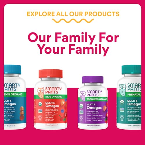 SmartyPants Women's Multivitamin Gummies - Improved Formula: Omega 3 (DHA/EPA), Methylfolate, CoQ10, Vitamin D3, C, Vitamin B12, B6, A, K & Zinc SmartyPantsBuy Supplements Australia