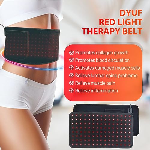 Red Light Therapy Infrared Light Therapy for Muscle Pain Relief and Inflammation Red Light Therapy Belt DYUFBuy Supplements Australia