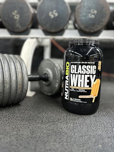 NutraBio Classic Whey Protein Powder- 25G of Protein Per Scoop - Full-Spectrum Amino NutraBioBuy Supplements Australia