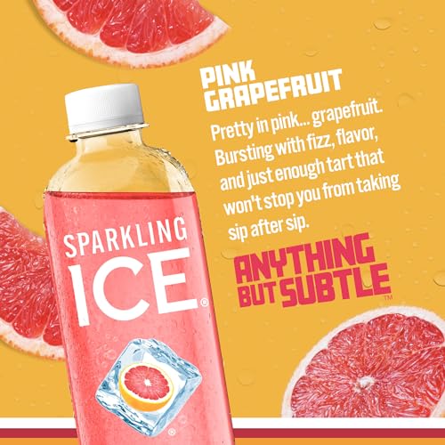 Sparkling Ice, Pink Grapefruit Sparkling Water, Zero Sugar Flavored Water, with Antioxidants Sparkling ICEBuy Supplements Australia