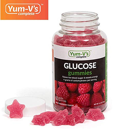 YumVs Complete Glucose Gummies, Raspberry Flavor, (60 Ct); Chewable YUM-V'SBuy Supplements Australia