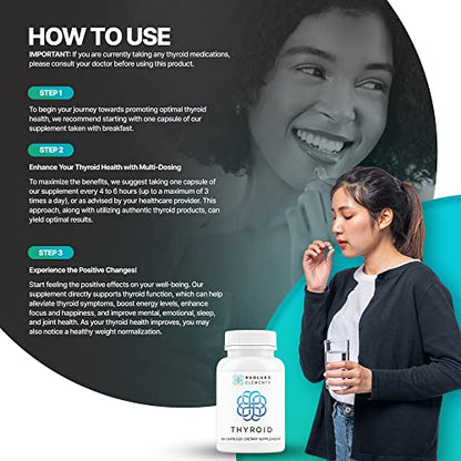 Evolved Elements Raw Grass-Fed Desiccated Bovine Thyroid - Thyroid Support for Women Evolved ElementsBuy Supplements Australia