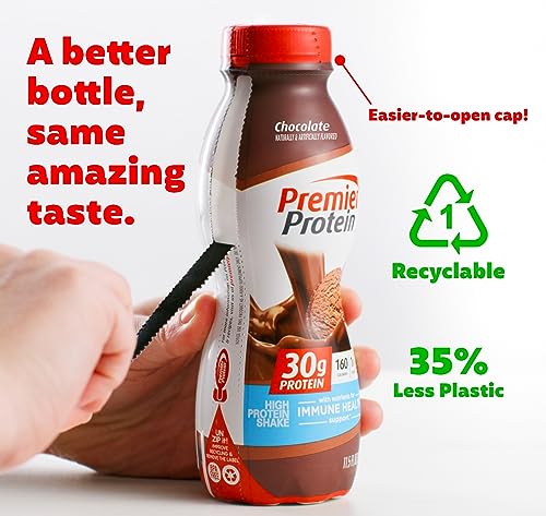 Premier Protein Shake, Chocolate, 30g Protein 1g Sugar 24 Vitamins Minerals Nutrients Premier ProteinBuy Supplements Australia