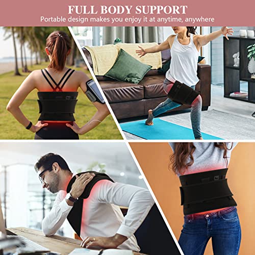 Red Light Therapy Belt, Infrared Light Therapy Wrap Red Light Therapy Device for Body, Pain Relief JitesyBuy Supplements Australia