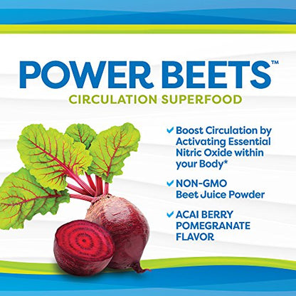 Nu-Therapy Power Beets - Super Concentrated Circulation Superfood - Dietary Supplement SlimFastBuy Supplements Australia