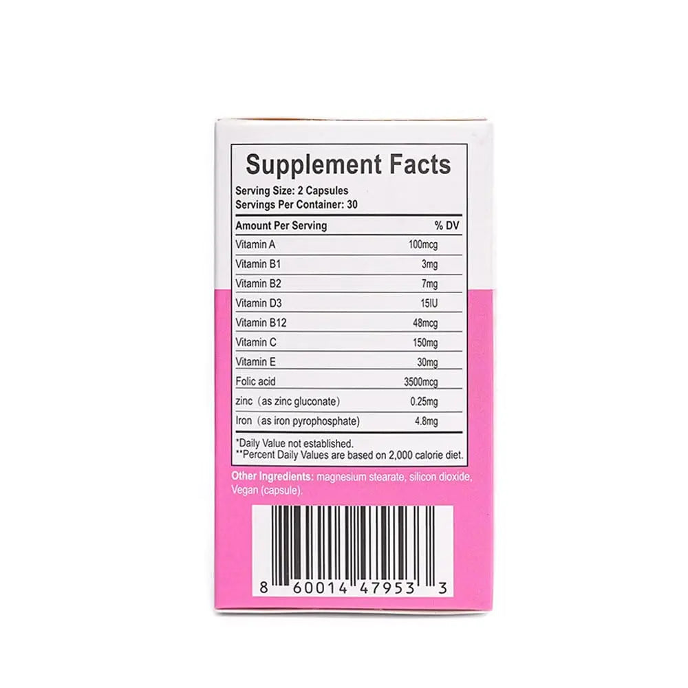 Yogivita Women’s Multivitamin – Wellness, Energy & Immune Support – Vegan, Gluten-Free, 60 Capsules YogivitaBuy Supplements Australia