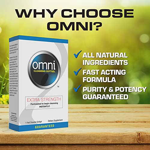Wellgenix Omni Herbal Detox Cleanse Softgel: Fast Acting Body Detox, Quick Flush Toxin Removal WellgenixBuy Supplements Australia