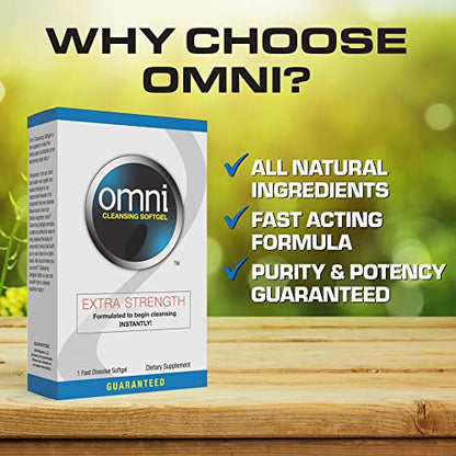 Wellgenix Omni Herbal Detox Cleanse Softgel: Fast Acting Body Detox, Quick Flush Toxin Removal WellgenixBuy Supplements Australia