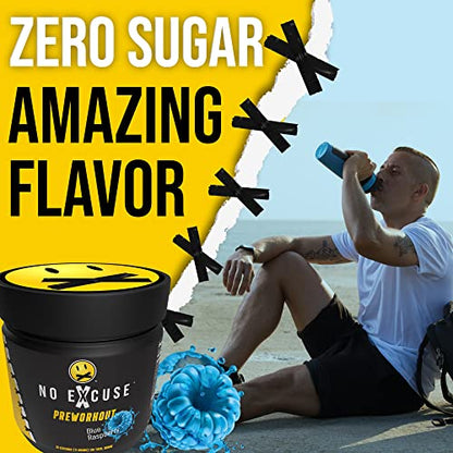 No Excuse Pre Workout Powder l Pre-Workout Supplements l Best Pre Workout No ExcuseBuy Supplements Australia
