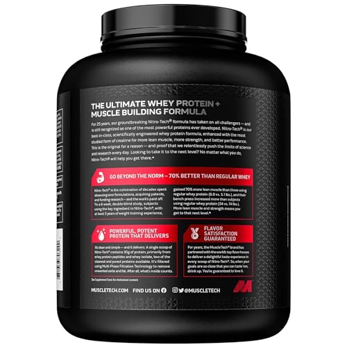 MuscleTech Whey Protein Powder | MuscleTech Nitro-Tech | Isolate & Peptides MuscleTechBuy Supplements Australia