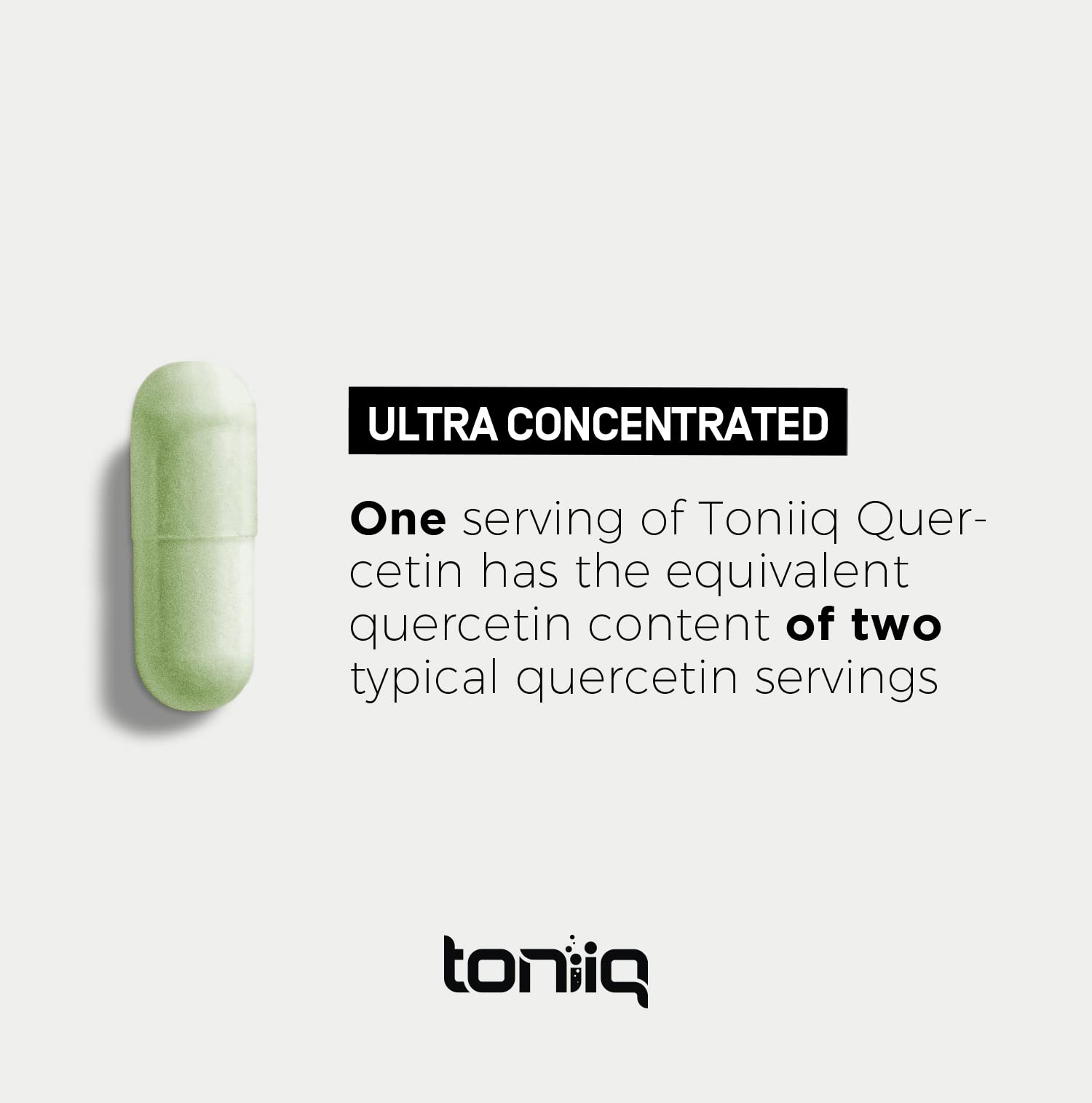 Toniiq Ultra High Purity Quercetin Capsules - 95%+ Highly Purified and Bioavailable ToniiqBuy Supplements Australia