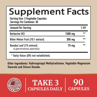 Berberine HCL 1500mg for Weight Management | Botanical Keto Inducing Berberine Supplement Nobi NutritionBuy Supplements Australia