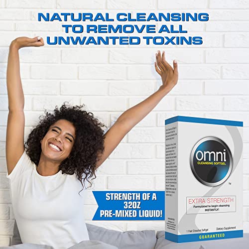 Wellgenix Omni Herbal Detox Cleanse Softgel: Fast Acting Body Detox, Quick Flush Toxin Removal WellgenixBuy Supplements Australia