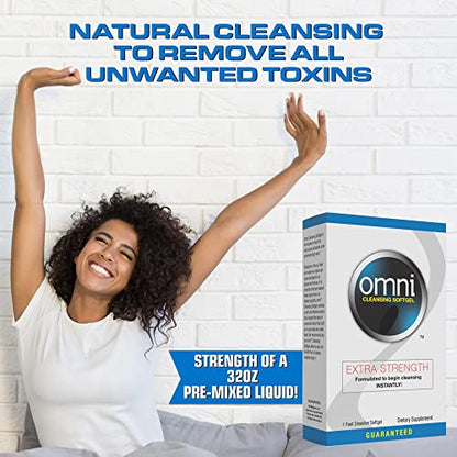 Wellgenix Omni Herbal Detox Cleanse Softgel: Fast Acting Body Detox, Quick Flush Toxin Removal WellgenixBuy Supplements Australia