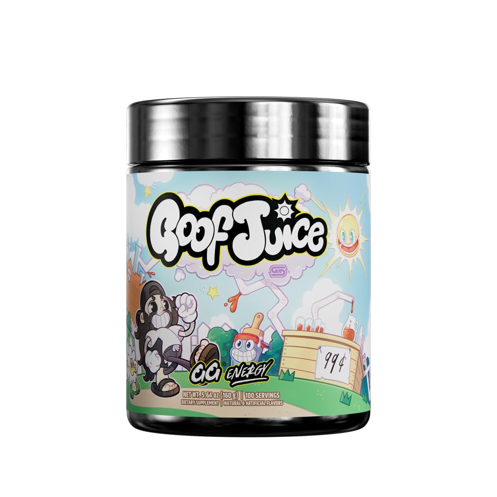 Gamer Supps GG Energy - Goof Juice by MoistCr1TiKaL (100 Servings) - Keto Friendly Gaming Energy and Nootropic Blend, Sugar Free + Organic Caffeine + Vitamins + Immune Support, Powder Drink Gamer SuppsBuy Supplements Australia