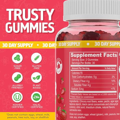 Desired Life Sugar Free Prebiotic Fiber Gummies for Adults and Kids Mixed Berry Flavor Desired LifeBuy Supplements Australia