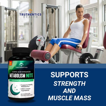 TRUTHENTICS Night Metabolism Booster for Men & Women - Night Time Fat Burner TRUTHENTICSBuy Supplements Australia