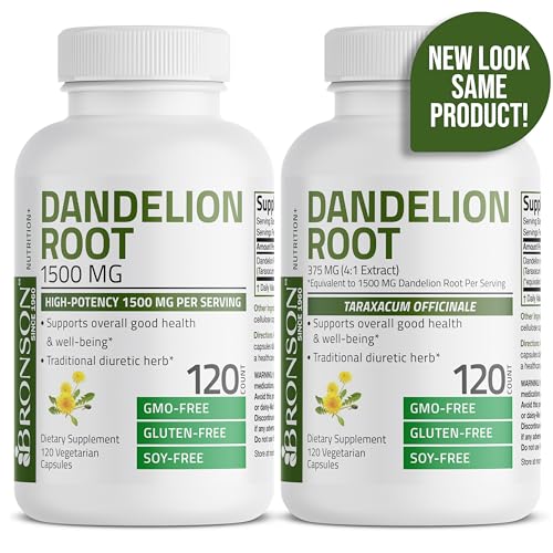 Bronson Dandelion Root High Potency Supplement, Supports Overall Good Health & Well BronsonBuy Supplements Australia