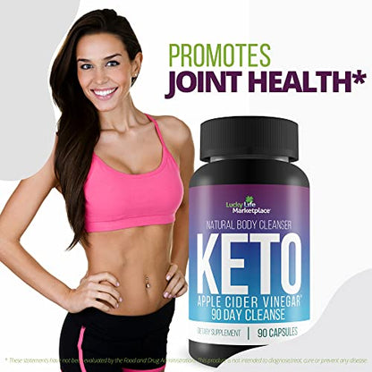 3X Keto Apple Cider Vinegar 90 Day Cleanse - Promote Health & Wellness - Flush Waste GenericBuy Supplements Australia