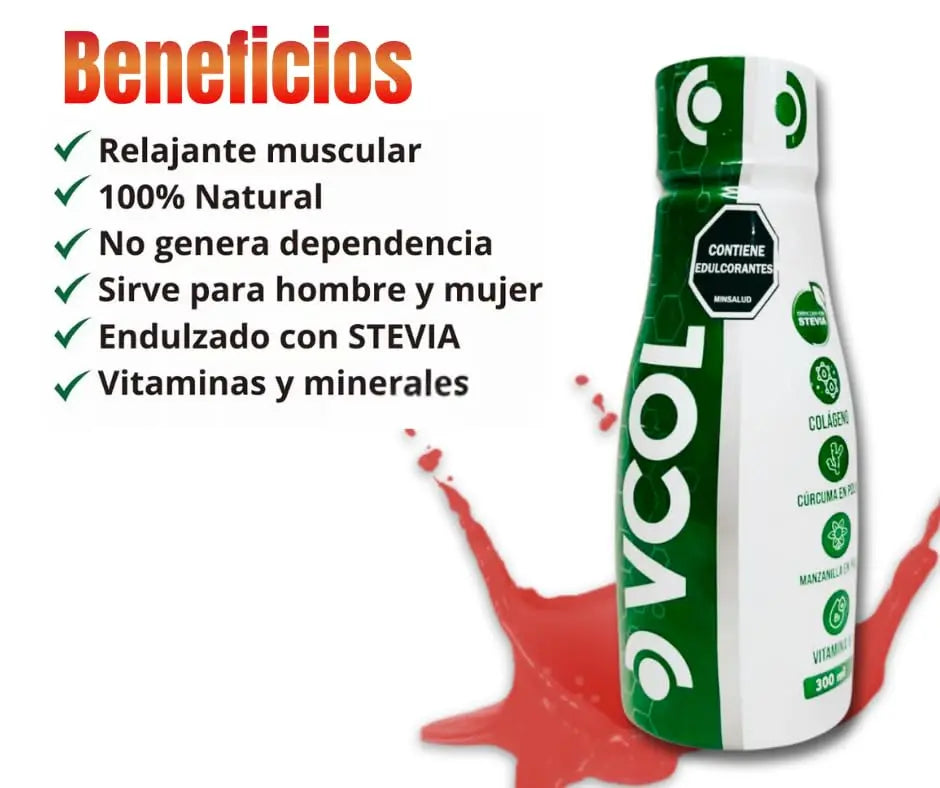 VCOL Red Fruit Liquid Wellness Drink – 10.14 fl oz (300 ml) • Naturally Flavored • Smooth & Easy-to-Take Daily Beverage • Non-GMO VCOLBuy Supplements Australia