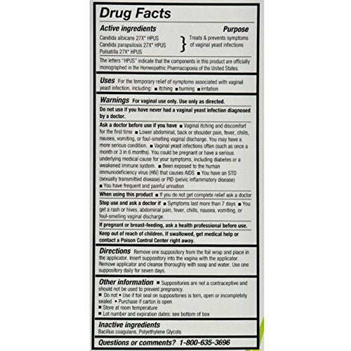 YeastGard Advanced Suppositories, 10-Count Boxes (Pack of 3) Yeastgard AdvancedBuy Supplements Australia