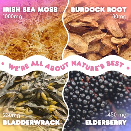 Biolore Sea Moss Gummies with Elderberry, Contains Irish Sea Moss, Organic Extract BioloreBuy Supplements Australia