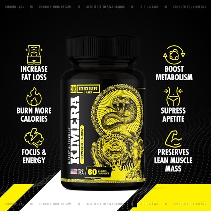 Iridium Labs Kimera Thermogenic Fat Burner - Weight Loss Supplement & Energy Booster Iridium LabsBuy Supplements Australia