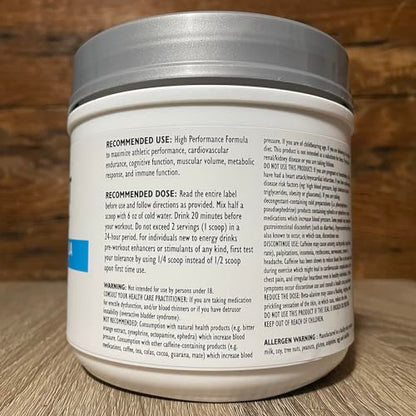 IMMUNEGY - PRE-Sport Performance Pre-Workout Formula (Blue Raspberry Delight). 45 Servings